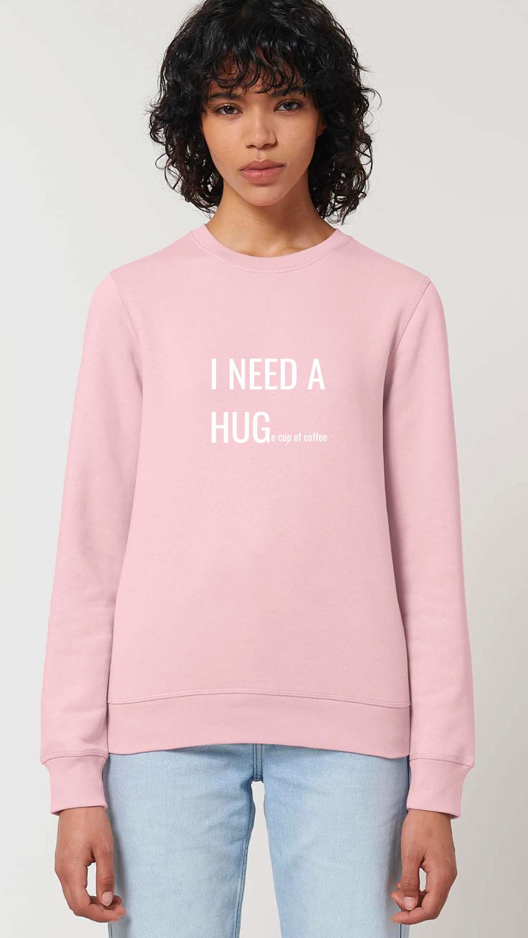 I NEED A HUGe cup of coffee. Sweater extra zacht vrouw