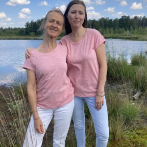 I am blessed t-shirt met opgerold mouwtje