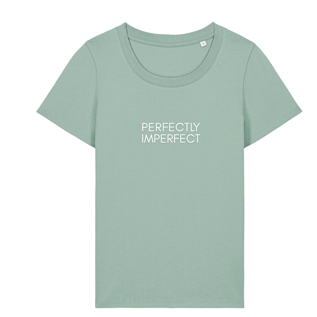 Perfectly imperfect T-shirt ronde hals
