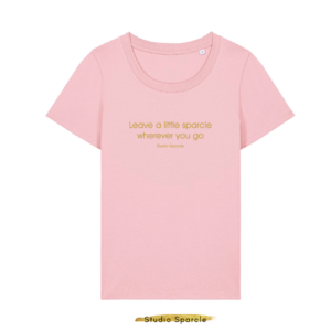 Leave a little sparcle wherever you go   T-shirt ronde hals