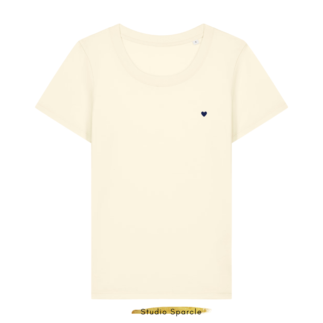 T-shirt ronde hals MORE LOVE - Afbeelding 8