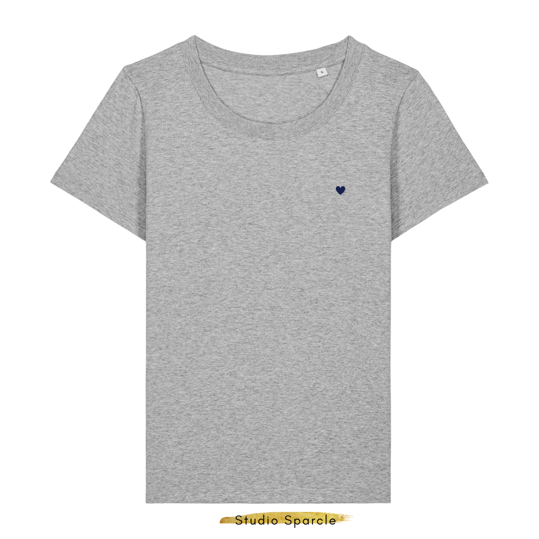 T-shirt ronde hals MORE LOVE - Afbeelding 6