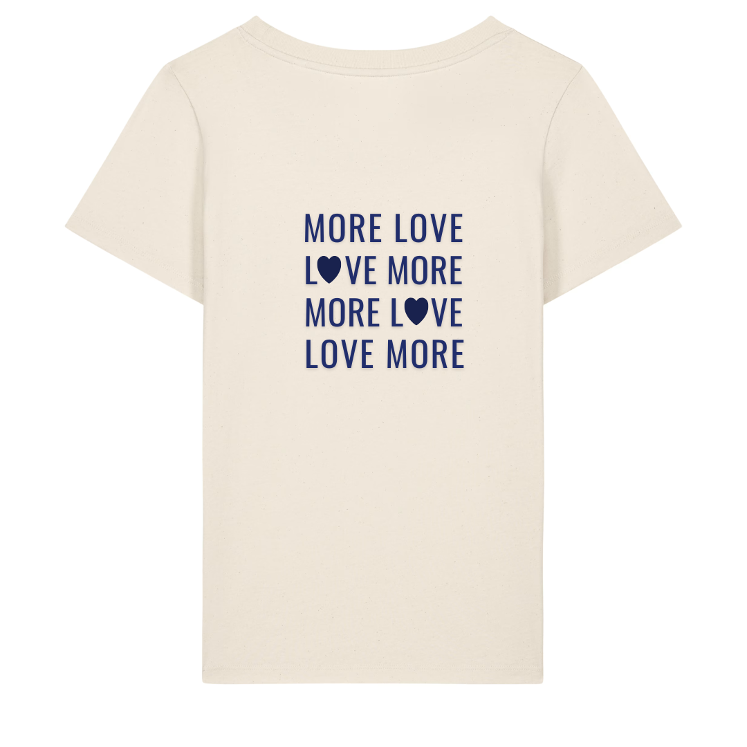 T-shirt ronde hals MORE LOVE - Afbeelding 9