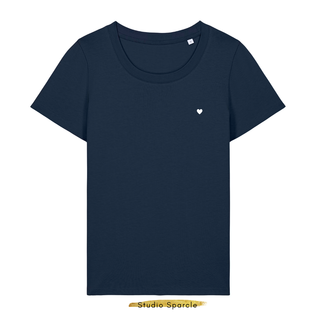 T-shirt ronde hals MORE LOVE - Afbeelding 4