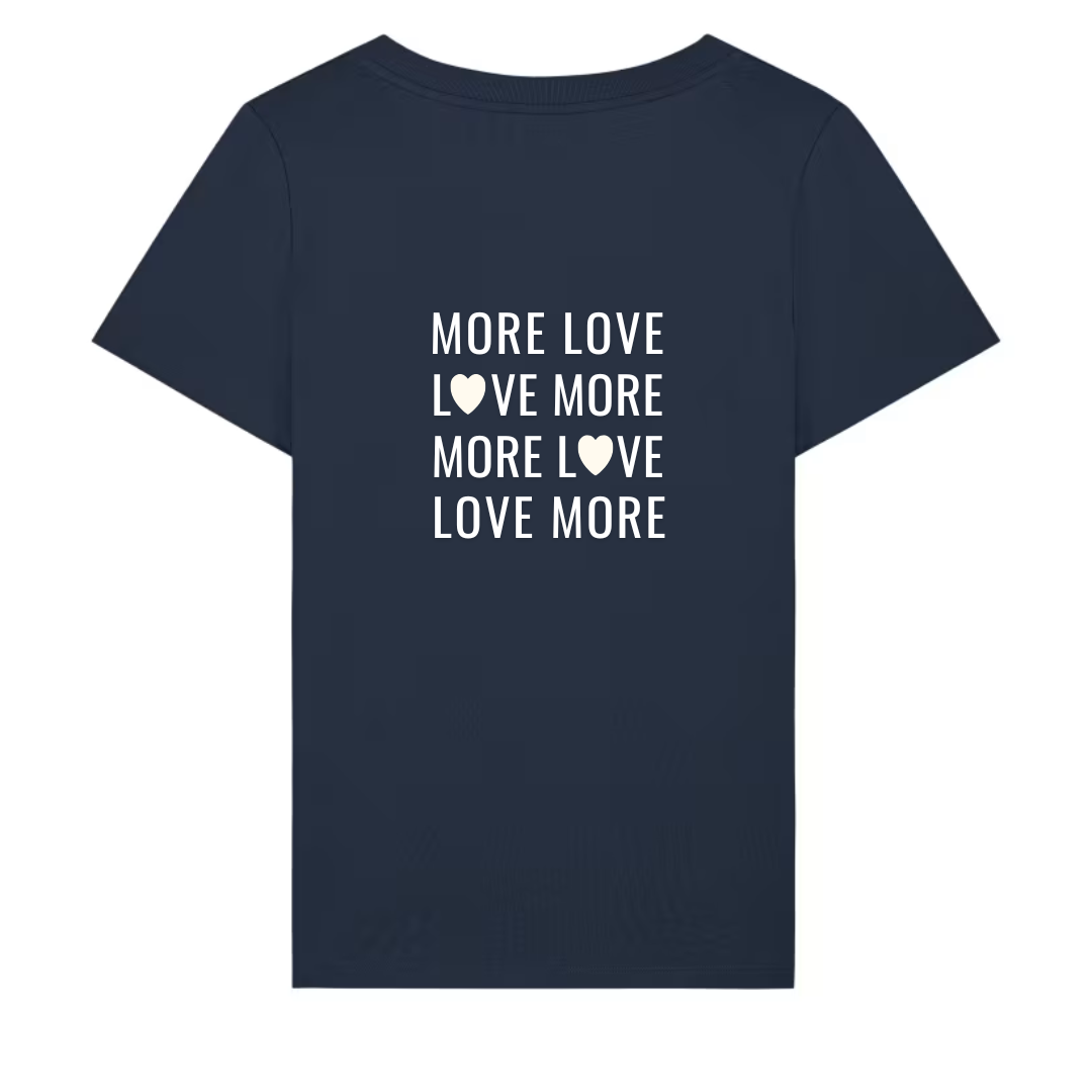 T-shirt ronde hals MORE LOVE - Afbeelding 5