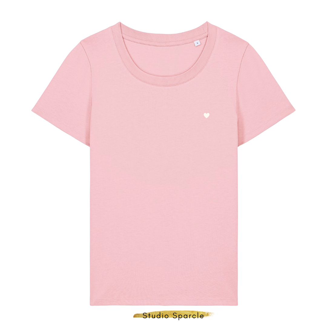 T-shirt ronde hals MORE LOVE - Afbeelding 12