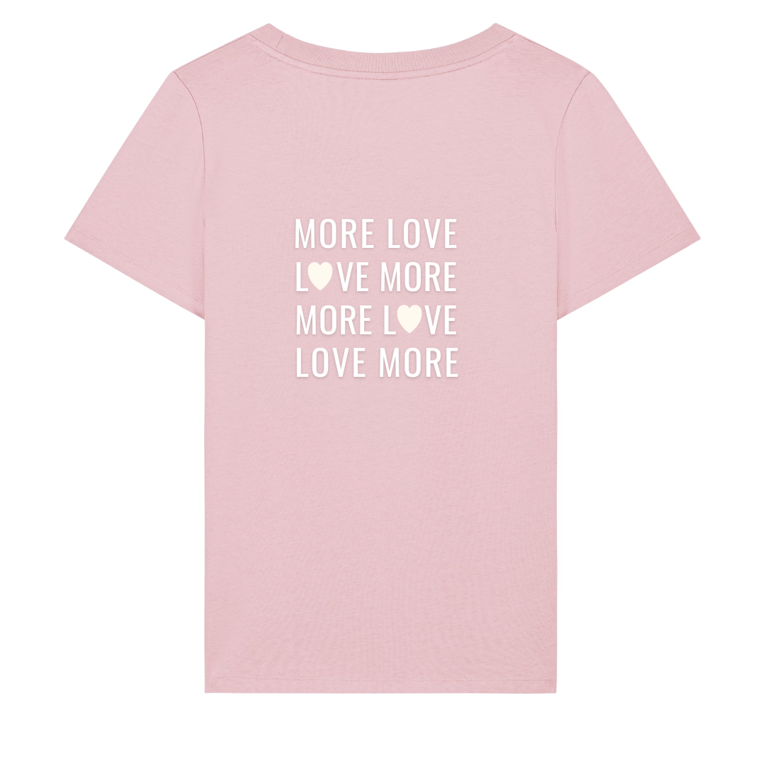 T-shirt ronde hals MORE LOVE - Afbeelding 13
