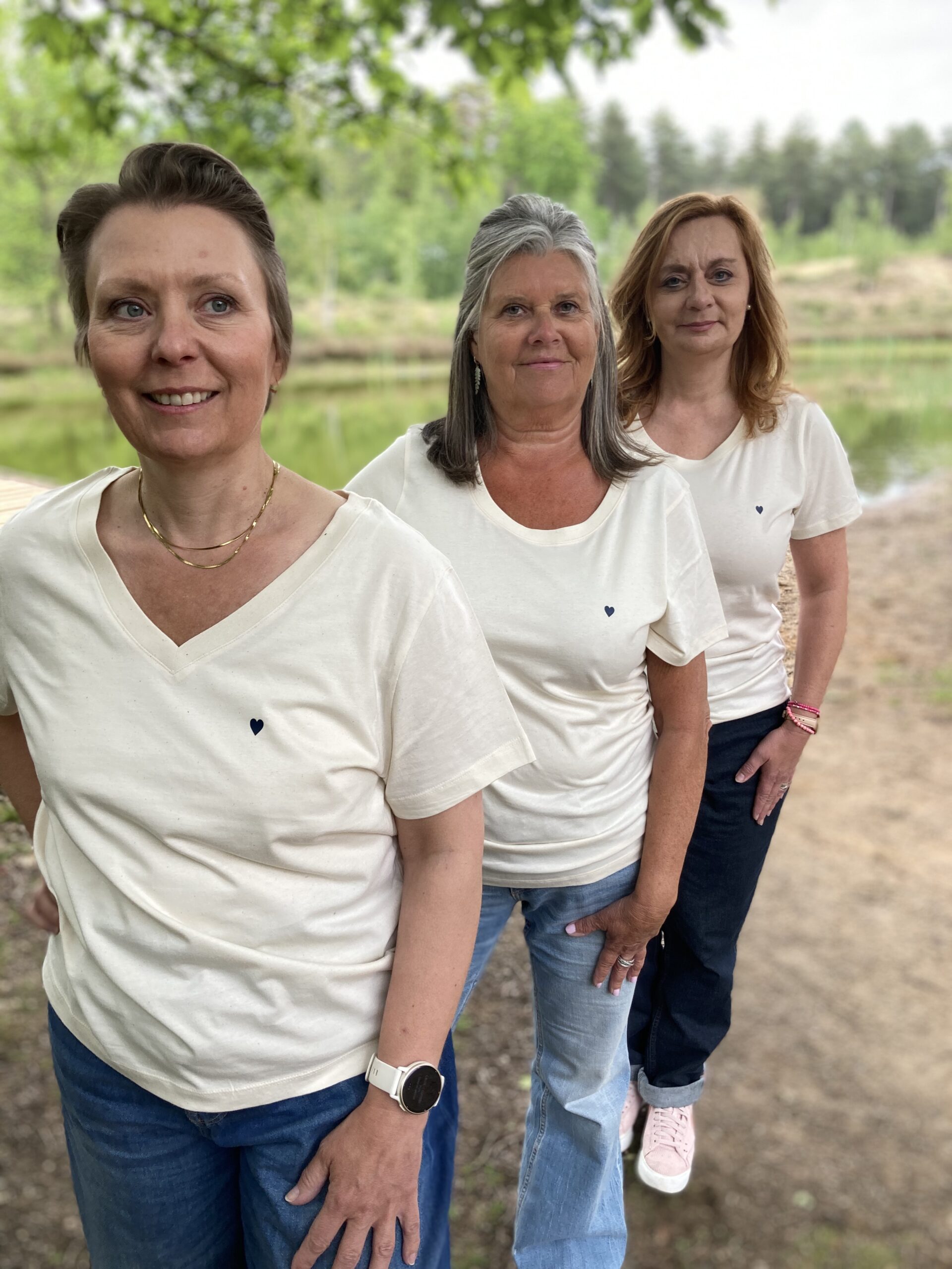 T-shirt ronde hals MORE LOVE - Afbeelding 18