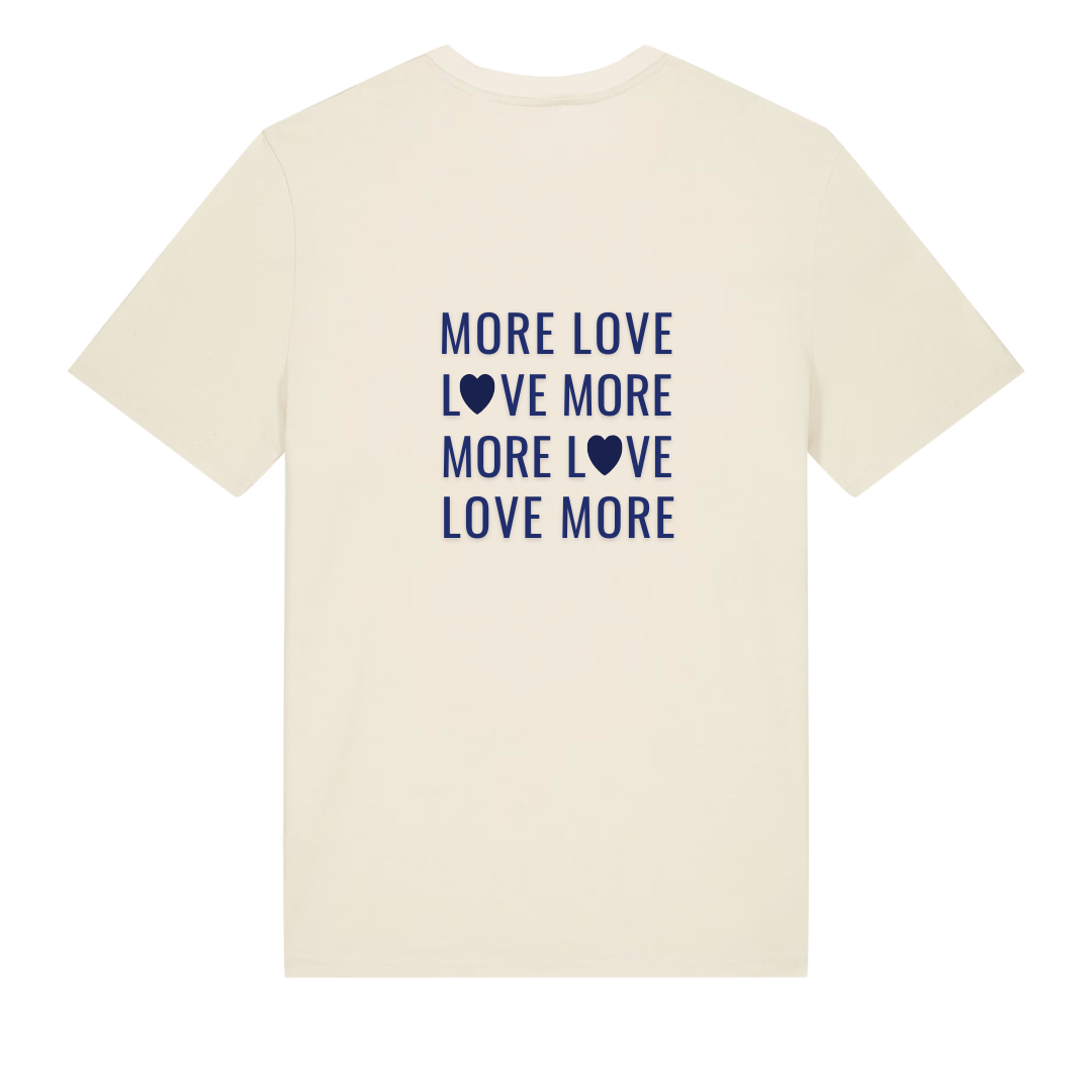 T-shirt losvallend MORE LOVE LOVE MORE - Afbeelding 9
