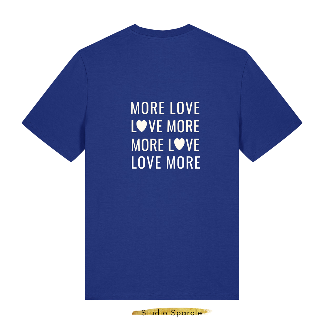 T-shirt losvallend MORE LOVE LOVE MORE - Afbeelding 7
