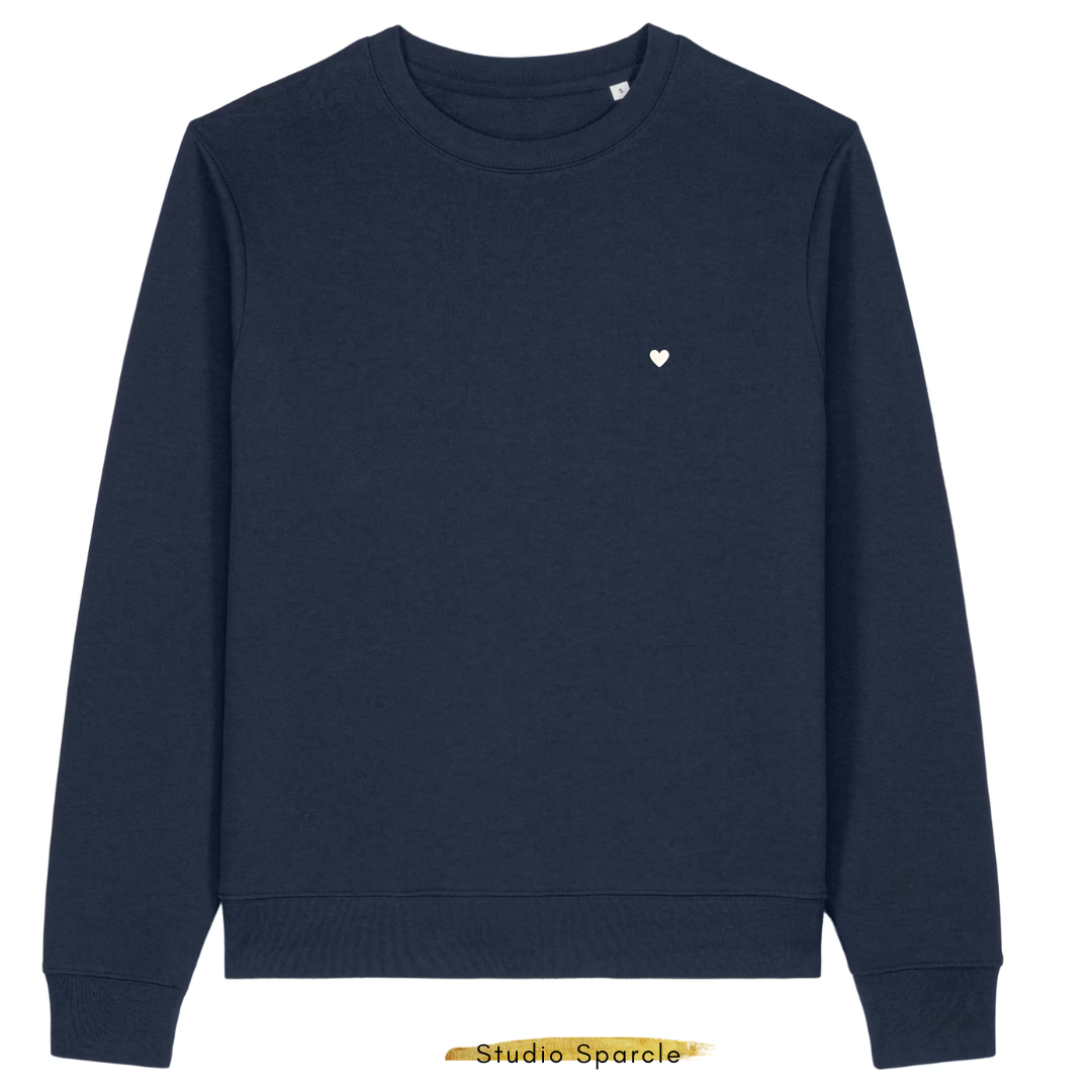 Sweater met hartje extra zacht - Afbeelding 2