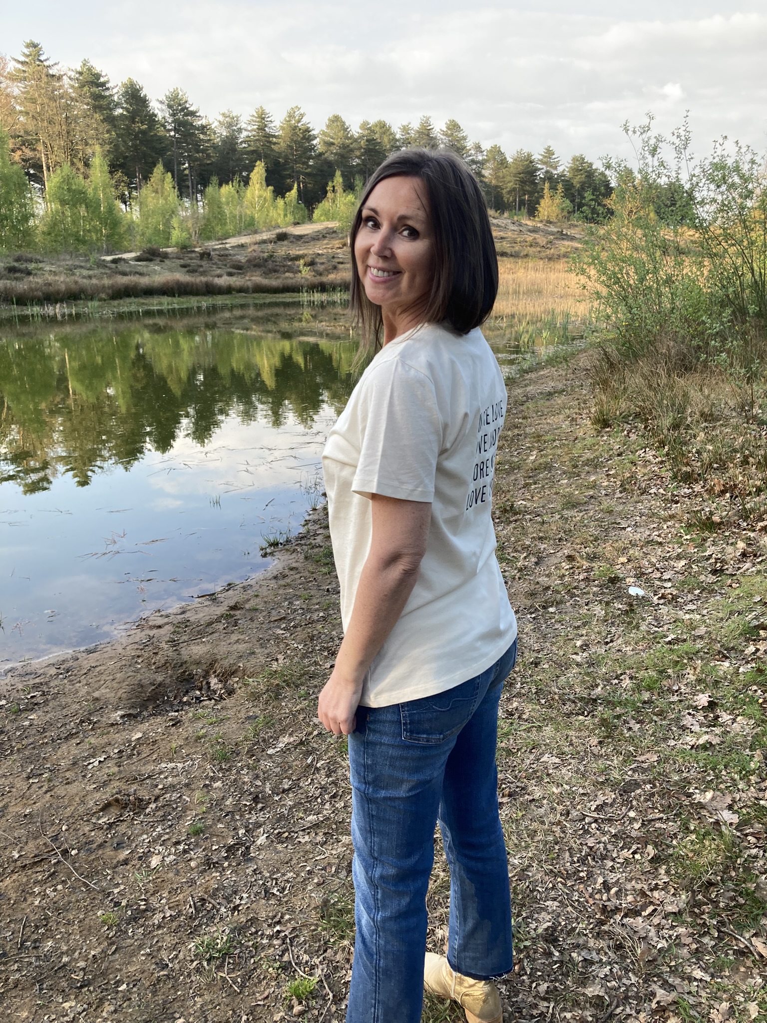 T-shirt ronde hals MORE LOVE - Afbeelding 23